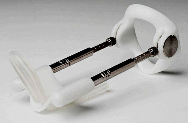 Extensor para agrandar el pene