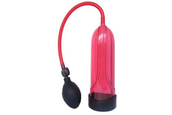 Bomba para agrandar el pene
